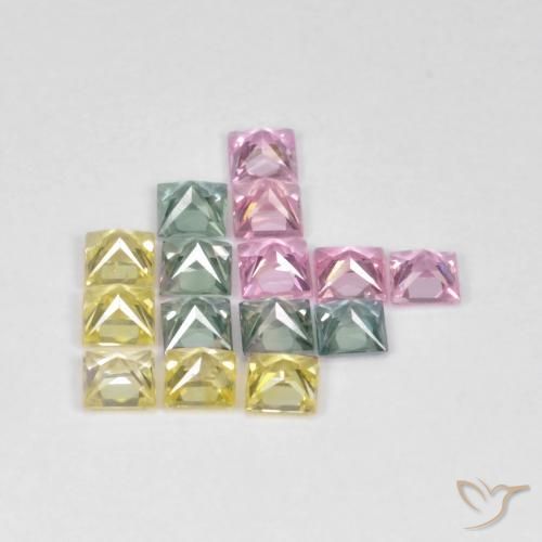 Shop natural 2.66ct マルチカラー サファイア gems, 四角形, from タンザニア at GemSelect. In stock, global shipping!