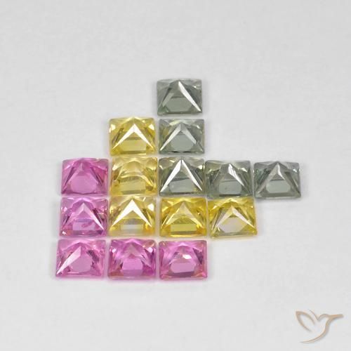 Shop natural 3.26ct マルチカラー サファイア gems, 四角形, from タンザニア at GemSelect. In stock, global shipping!