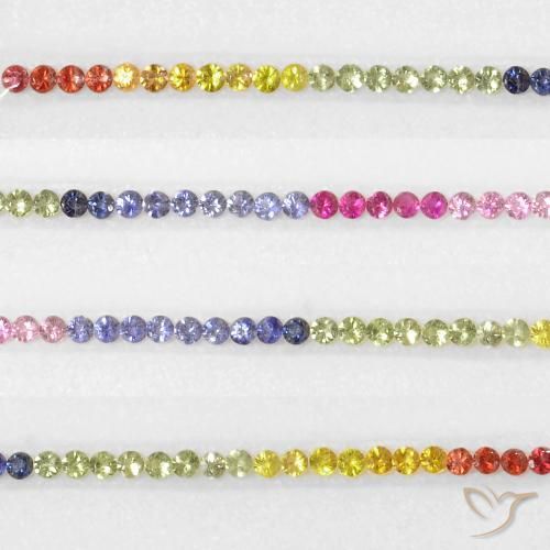 Shop natural 5.63ct マルチカラー サファイア gems, ラウンド, from タンザニア at GemSelect. In stock, global shipping!
