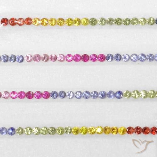 Shop natural 5.43ct マルチカラー サファイア gems, ラウンド, from タンザニア at GemSelect. In stock, global shipping!