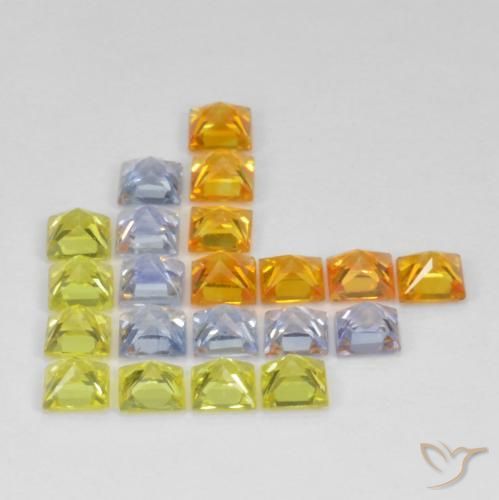Shop natural 3.62ct マルチカラー サファイア gems, 四角形, from タンザニア at GemSelect. In stock, global shipping!