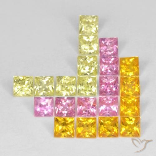 Shop natural 3.39ct マルチカラー サファイア gems, 四角形, from タンザニア at GemSelect. In stock, global shipping!
