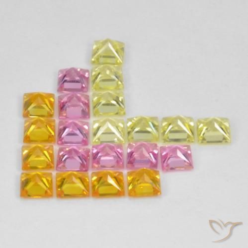Shop natural 3.39ct マルチカラー サファイア gems, 四角形, from タンザニア at GemSelect. In stock, global shipping!