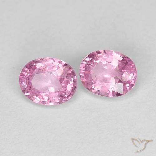 Shop natural 0.91ct 非常に薄いピンク サファイア gems, 楕円形, from マダガスカル at GemSelect. In stock, global shipping!