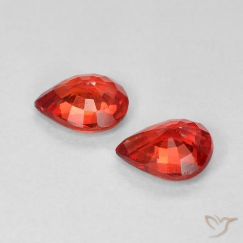 Shop natural 0.83ct 明るい赤 サファイア gems, 洋梨の形, from タンザニア at GemSelect. In stock, global shipping!