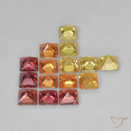 Shop natural 1.47ct マルチカラー サファイア gems, 四角形, from タンザニア at GemSelect. In stock, global shipping!