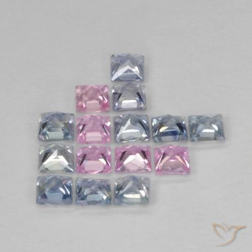 Shop natural 1.42ct マルチカラー サファイア gems, 四角形, from タンザニア at GemSelect. In stock, global shipping!