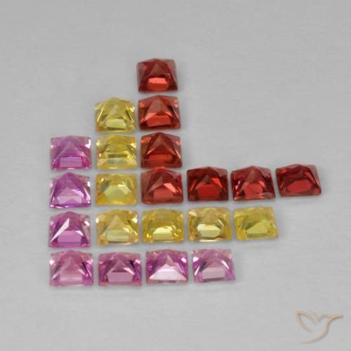 Shop natural 2.25ct マルチカラー サファイア gems, 四角形, from タンザニア at GemSelect. In stock, global shipping!