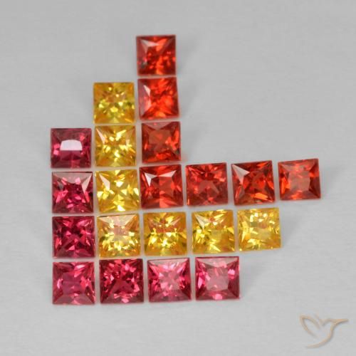 Shop natural 2.26ct マルチカラー サファイア gems, 四角形, from タンザニア at GemSelect. In stock, global shipping!