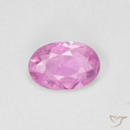 0.44ct 天然 ピンク サファイア, 楕円形, VS