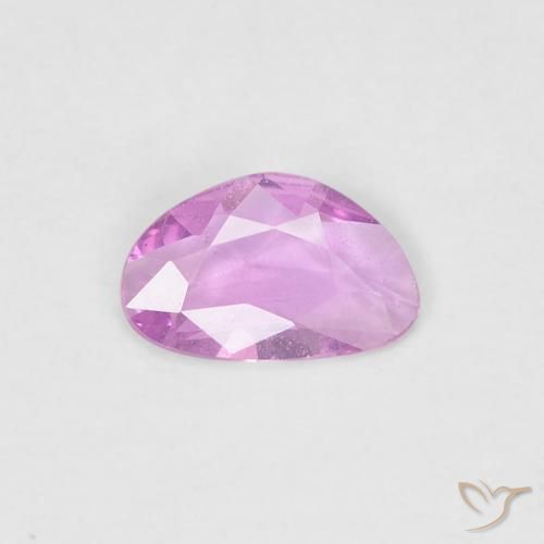 0.38ct 天然 ライトピンク サファイア, ファンシー, VS