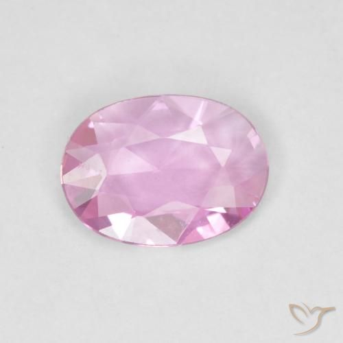 0.48ct 天然 ピンク サファイア, 楕円形, VVS
