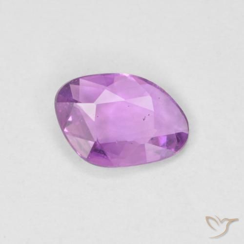 0.41ct 天然 ピンクがかったバイオレット サファイア, ファンシー, VVS-VS