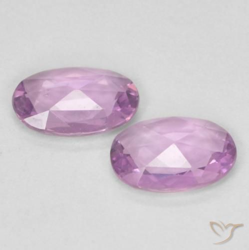 Shop natural 0.75ct 非常に薄いピンク サファイア gems, 楕円形, from タンザニア at GemSelect. In stock, global shipping!