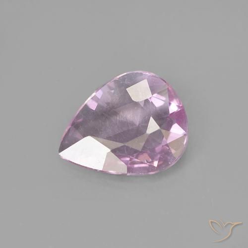 0.40ct 天然 チェリーピンク サファイア, 洋梨の形, VVS