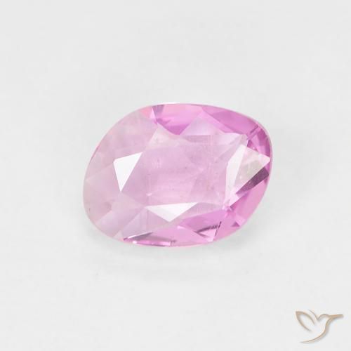 0.55ct 天然 濃いピンク サファイア, ファンシー, VVS