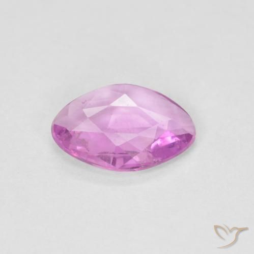 0.60ct 天然 ミディアムパープル サファイア, ファンシー, VS