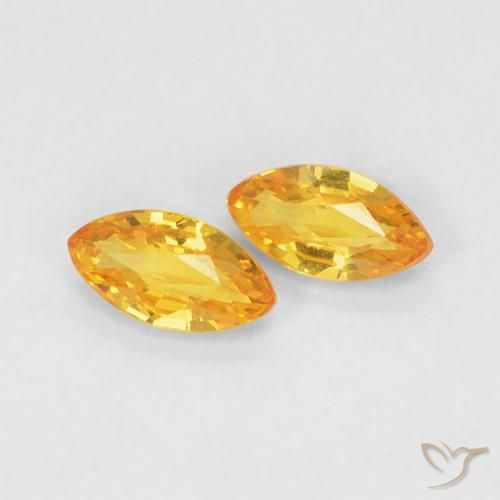 Shop natural 0.39ct ミディアムゴールデン サファイア gems, マーキーズ, from タンザニア at GemSelect. In stock, global shipping!