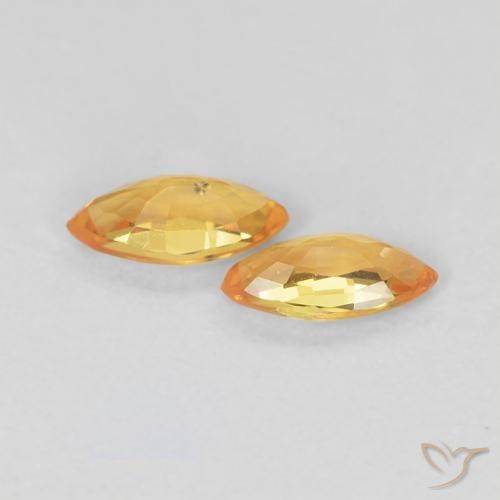 Shop natural 0.36ct ダークオレンジゴールド サファイア gems, マーキーズ, from タンザニア at GemSelect. In stock, global shipping!