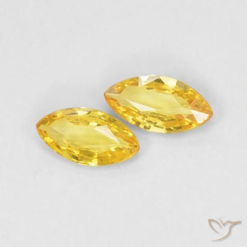 Shop natural 0.33ct ミディアムイエロー サファイア gems, マーキーズ, from タンザニア at GemSelect. In stock, global shipping!