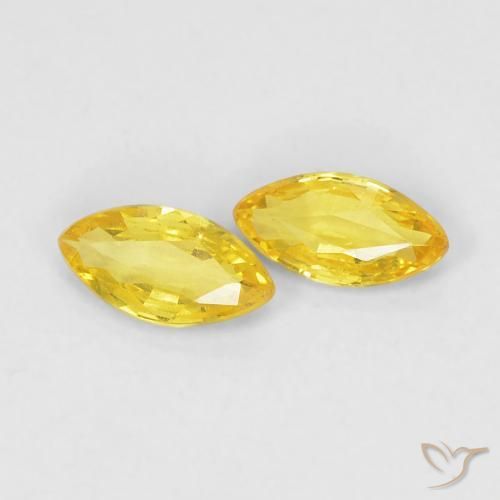 Shop natural 0.33ct ミディアムイエロー サファイア gems, マーキーズ, from タンザニア at GemSelect. In stock, global shipping!