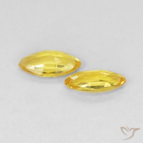 Shop natural 0.33ct ミディアムイエロー サファイア gems, マーキーズ, from タンザニア at GemSelect. In stock, global shipping!
