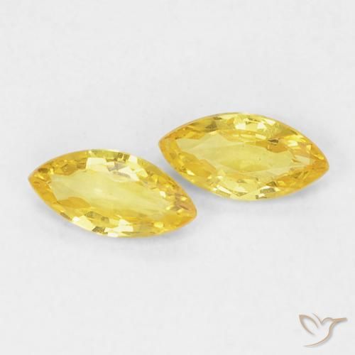 Shop natural 0.33ct ミディアムイエロー サファイア gems, マーキーズ, from タンザニア at GemSelect. In stock, global shipping!