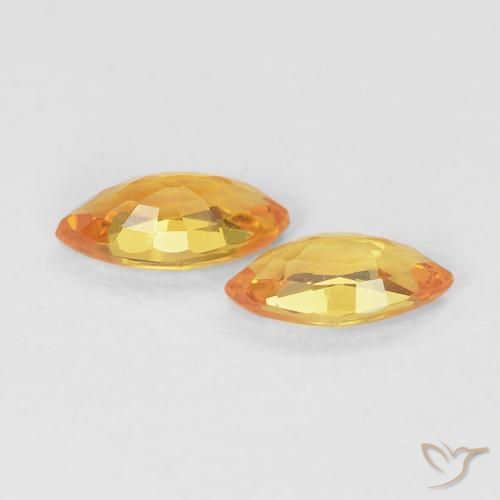 Shop natural 0.39ct ミディアムオレンジ サファイア gems, マーキーズ, from タンザニア at GemSelect. In stock, global shipping!