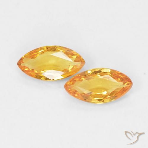 Shop natural 0.34ct オレンジゴールド サファイア gems, マーキーズ, from タンザニア at GemSelect. In stock, global shipping!