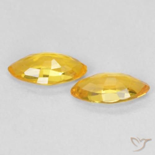 Shop natural 0.34ct 明るいゴールド サファイア gems, マーキーズ, from タンザニア at GemSelect. In stock, global shipping!