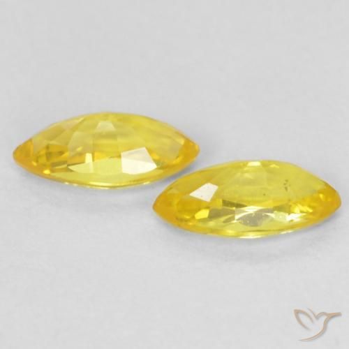 Shop natural 0.42ct ミディアムイエロー サファイア gems, マーキーズ, from タンザニア at GemSelect. In stock, global shipping!