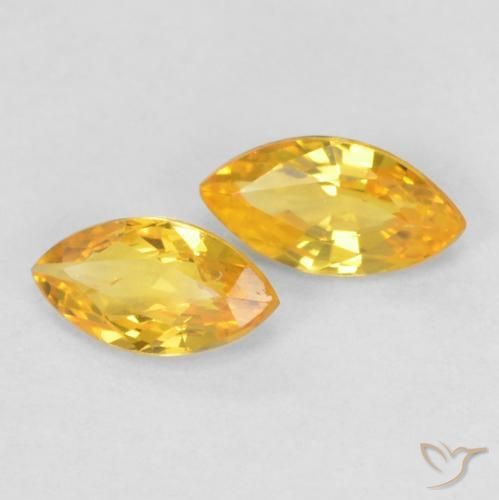 Shop natural 0.38ct 明るいゴールド サファイア gems, マーキーズ, from タンザニア at GemSelect. In stock, global shipping!