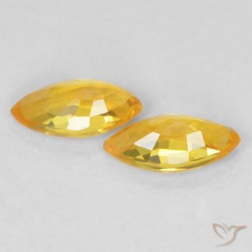 Shop natural 0.38ct 明るいゴールド サファイア gems, マーキーズ, from タンザニア at GemSelect. In stock, global shipping!