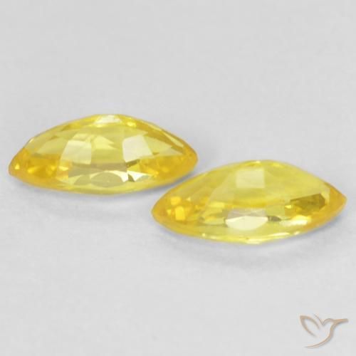 Shop natural 0.44ct ミディアムイエロー サファイア gems, マーキーズ, from タンザニア at GemSelect. In stock, global shipping!