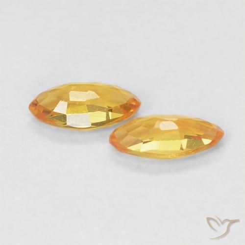 Shop natural 0.34ct ミディアムオレンジ サファイア gems, マーキーズ, from タンザニア at GemSelect. In stock, global shipping!