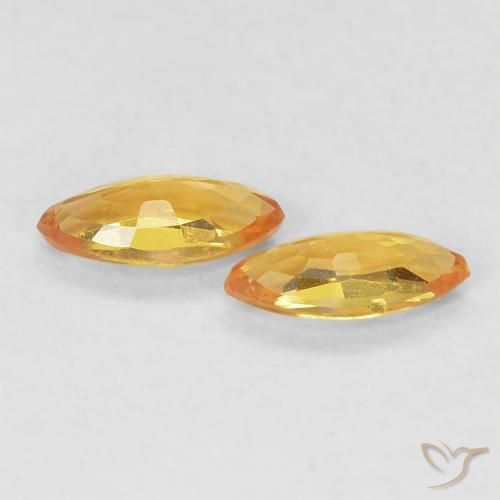 Shop natural 0.36ct ゴールドオレンジ サファイア gems, マーキーズ, from タンザニア at GemSelect. In stock, global shipping!