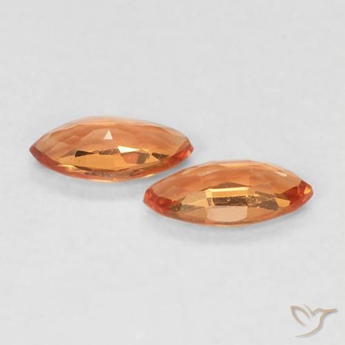 Shop natural 0.34ct ファイアオレンジ サファイア gems, マーキーズ, from タンザニア at GemSelect. In stock, global shipping!