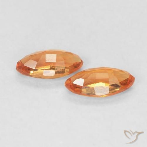 Shop natural 0.39ct ミディアムオレンジ サファイア gems, マーキーズ, from タンザニア at GemSelect. In stock, global shipping!