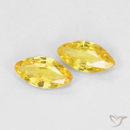 Shop natural 0.32ct ミディアムイエロー サファイア gems, マーキーズ, from タンザニア at GemSelect. In stock, global shipping!