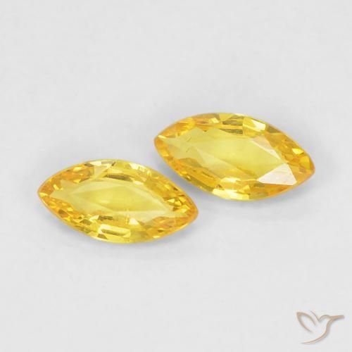 Shop natural 0.34ct 薄いハニーイエロー サファイア gems, マーキーズ, from タンザニア at GemSelect. In stock, global shipping!