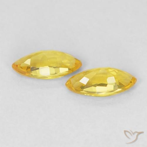 Shop natural 0.42ct ミディアムイエロー サファイア gems, マーキーズ, from タンザニア at GemSelect. In stock, global shipping!