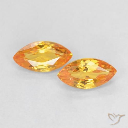 Shop natural 0.44ct ミディアムオレンジ サファイア gems, マーキーズ, from タンザニア at GemSelect. In stock, global shipping!