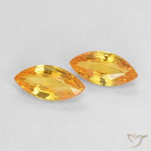 Shop natural 0.37ct オレンジゴールド サファイア gems, マーキーズ, from タンザニア at GemSelect. In stock, global shipping!