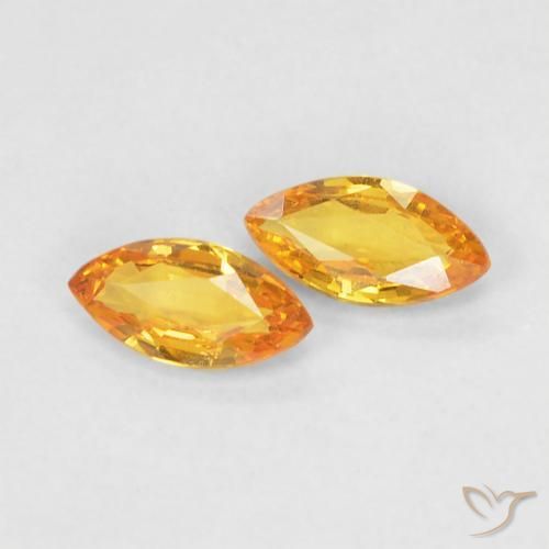 Shop natural 0.34ct オレンジゴールド サファイア gems, マーキーズ, from タンザニア at GemSelect. In stock, global shipping!