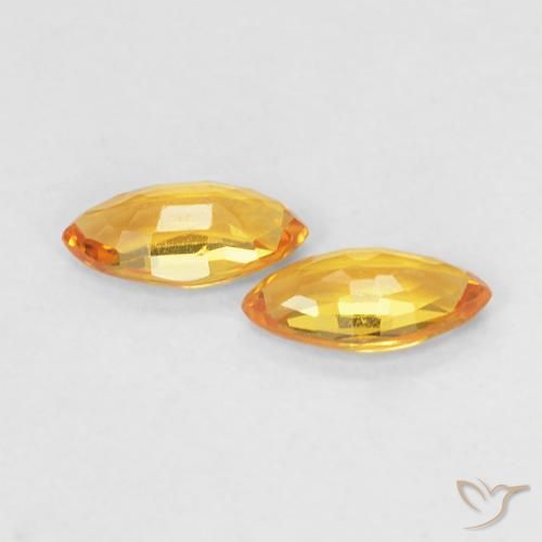 Shop natural 0.34ct オレンジゴールド サファイア gems, マーキーズ, from タンザニア at GemSelect. In stock, global shipping!