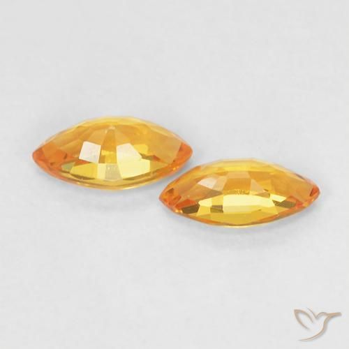 Shop natural 0.41ct ミディアムオレンジ サファイア gems, マーキーズ, from タンザニア at GemSelect. In stock, global shipping!