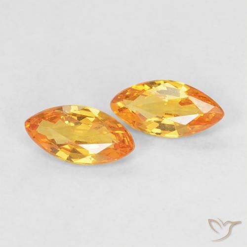 Shop natural 0.36ct アプリコットオレンジ サファイア gems, マーキーズ, from タンザニア at GemSelect. In stock, global shipping!