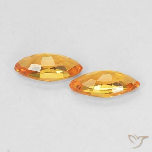 Shop natural 0.36ct アプリコットオレンジ サファイア gems, マーキーズ, from タンザニア at GemSelect. In stock, global shipping!