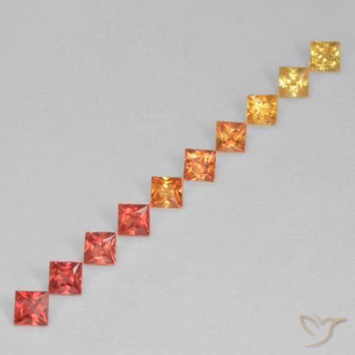 Shop natural 0.96ct マルチカラー サファイア gems, 四角形, from タンザニア at GemSelect. In stock, global shipping!