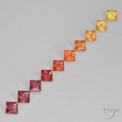 Shop natural 0.97ct マルチカラー サファイア gems, 四角形, from タンザニア at GemSelect. In stock, global shipping!